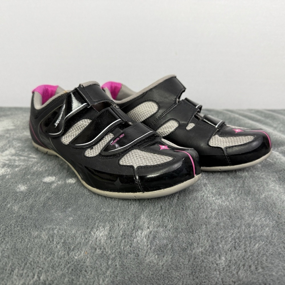 Shimano Women's Cycling Shoes Black Pink RBX WMN Size 9.5